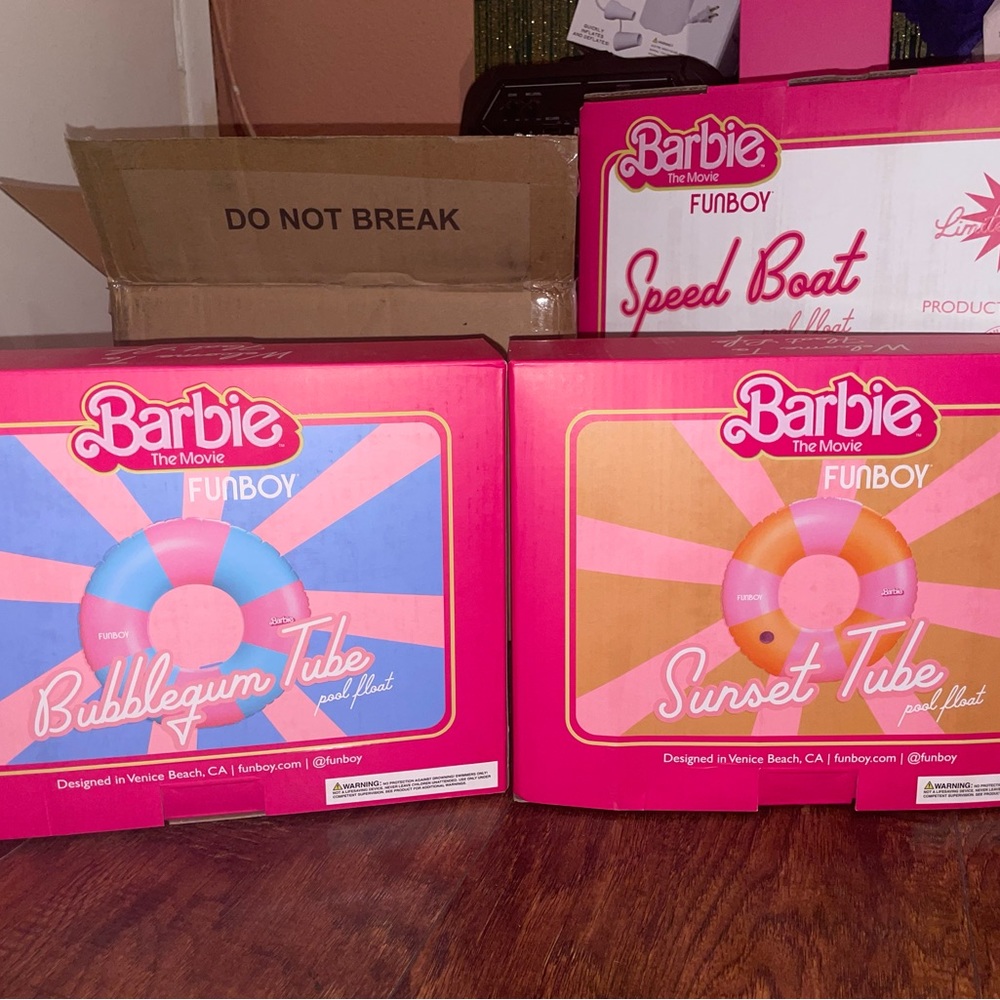 Barbie The Movie X Funboy pool float bundle